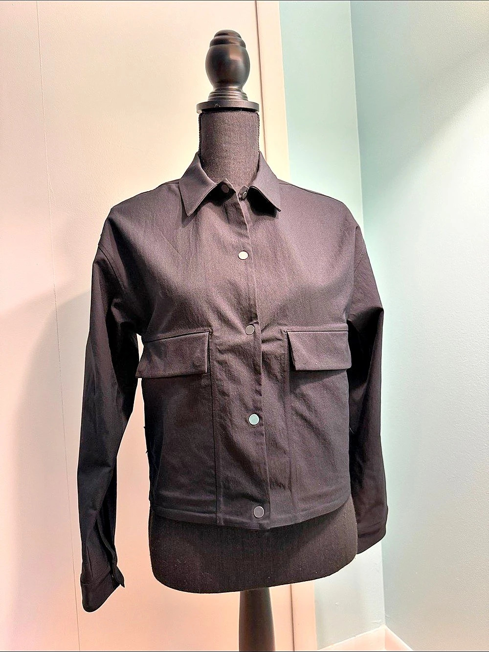 lululemon Lab Utility Jacket Black Size 2 Like New